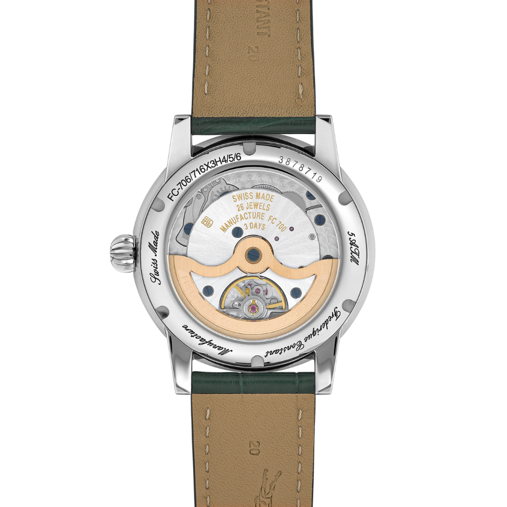 Frederique Constant Classics Moonphase Date Manufacture - FC-716GR3H6 - urmakerlarsen.no