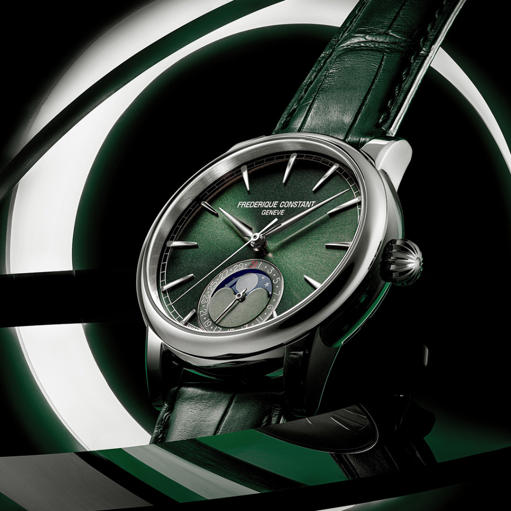 Frederique Constant Classics Moonphase Date Manufacture - FC-716GR3H6 - urmakerlarsen.no