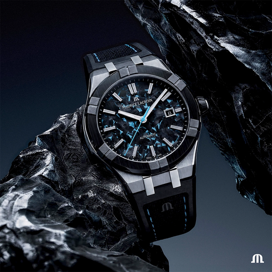 Maurice Lacroix Aikon-IC Frozen Carbon - AC6008-SSL20-430-2 - urmakerlarsen.no