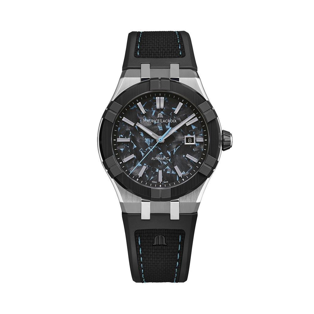 Maurice Lacroix Aikon-IC Frozen Carbon - AC6008-SSL20-430-2 - urmakerlarsen.no