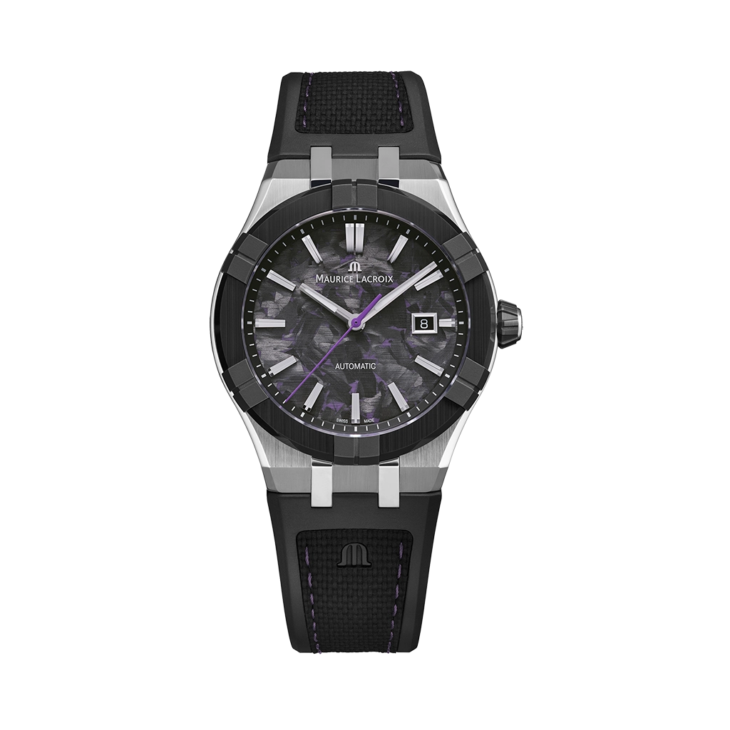 Maurice Lacroix Aikon-IC Frozen Carbon - AC6008-SSL20-431-2 - urmakerlarsen.no