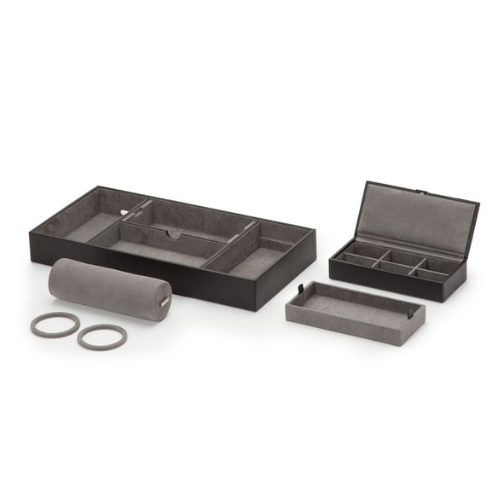 WOLF Howard Valet Tray With Roll - 465103 - urmakerlarsen.no