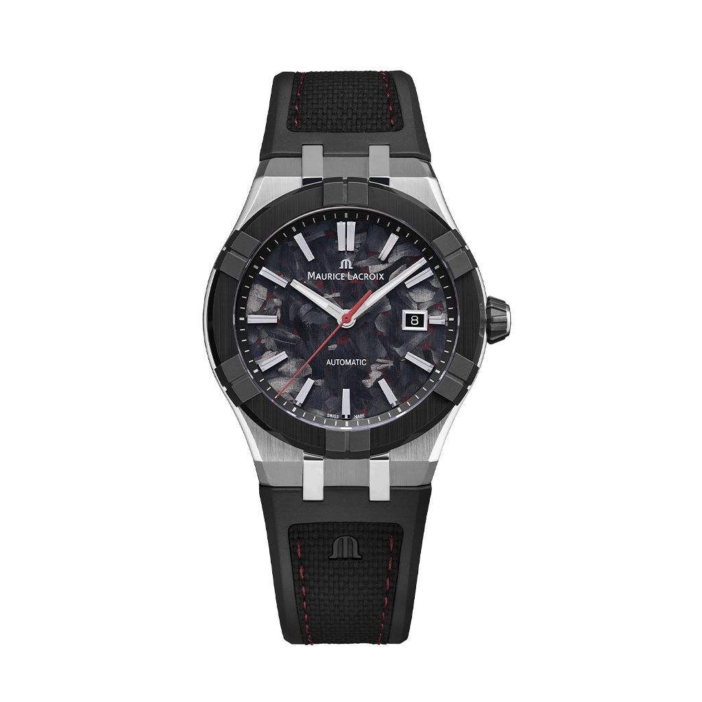 Maurice Lacroix Aikon-IC Frozen Carbon -  AC6008-SSL20-530-2- urmakerlarsen.no