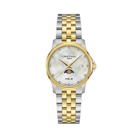 Certina DS-8 Moonphase Lady C045.223.22.111.00 - Urmakerlarsen.no
