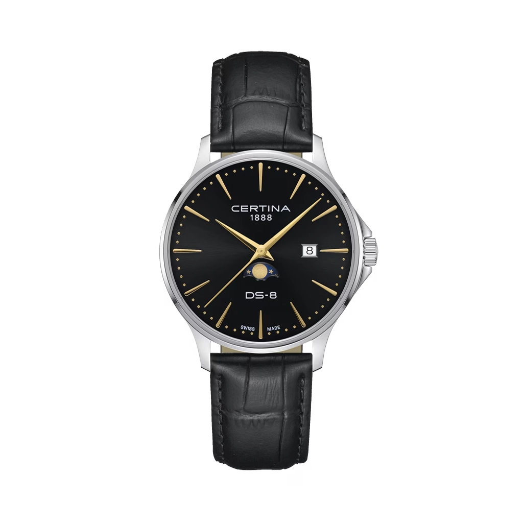Certina DS-8 Moonphase Gent - C045.423.16.051.00 - urmakerlarsen.no