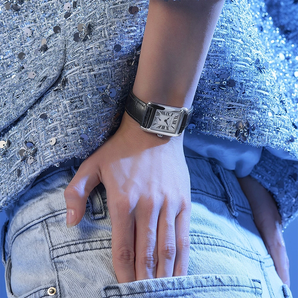 Frederique Constant Classics Carree Small Seconds - FC-235S2C6 - urmakerlarsen.no