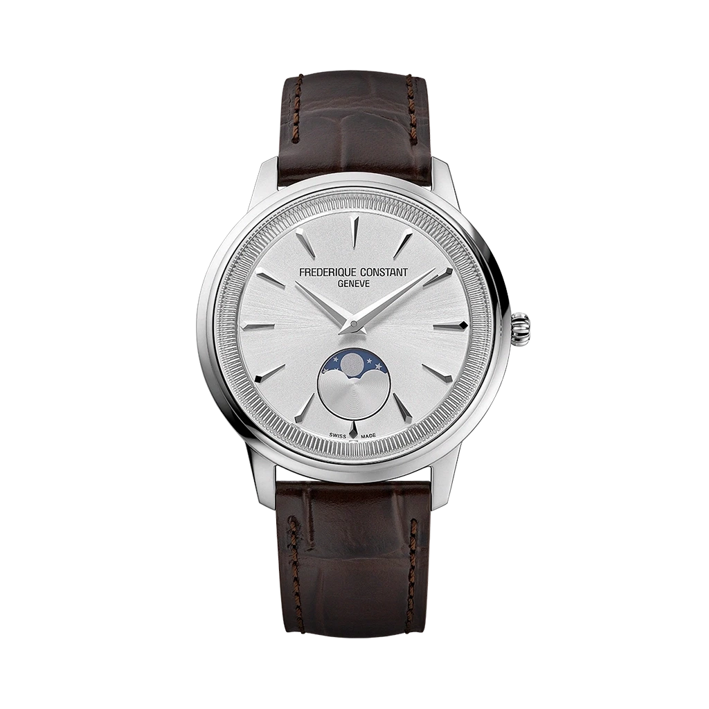 Frederique Constant Classics Moneta Moonphase - FC-206S3S6 - urmakerlarsen.no