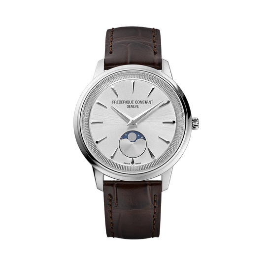 Frederique Constant Classics Moneta Moonphase - FC-206S3S6 - urmakerlarsen.no