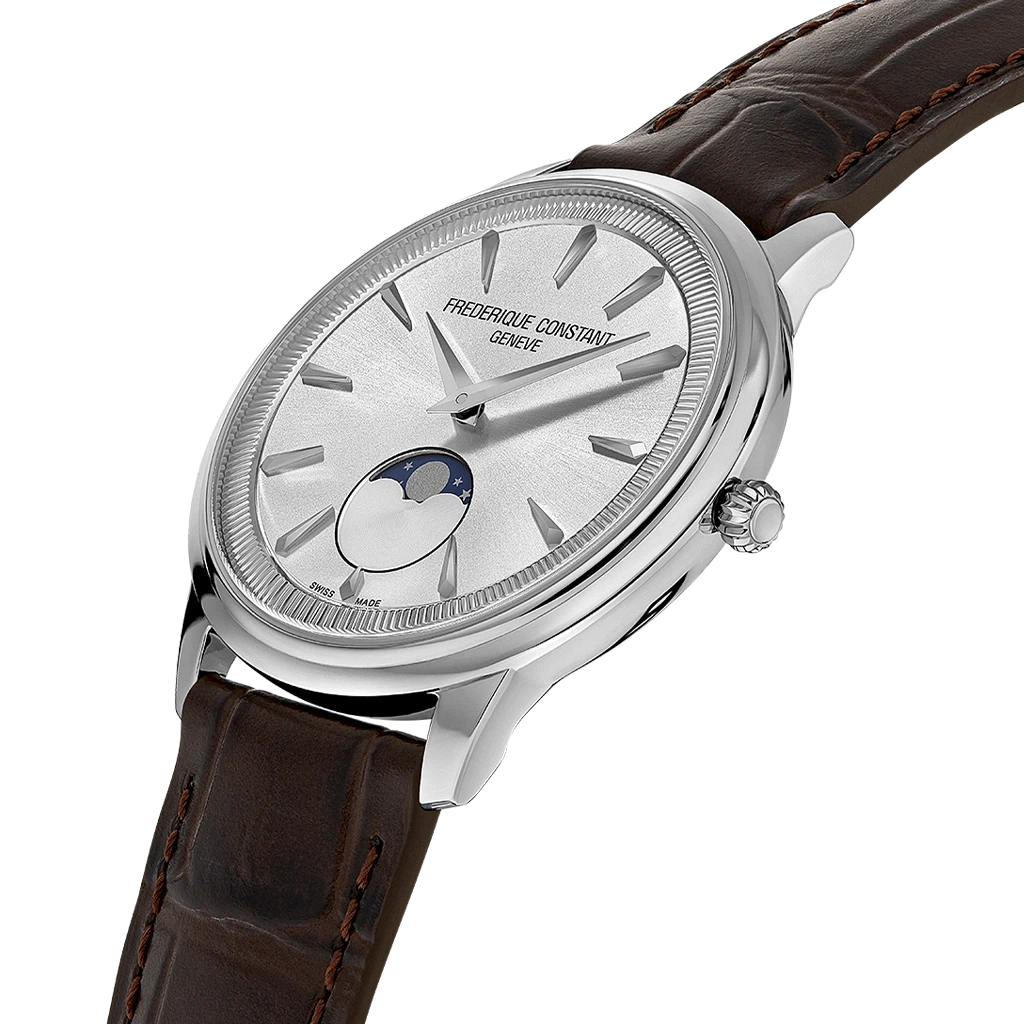 Frederique Constant Classics Moneta Moonphase - FC-206S3S6 - urmakerlarsen.no