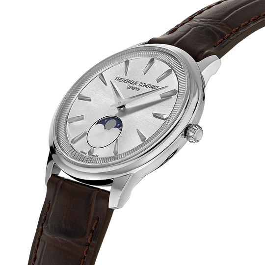 Frederique Constant Classics Moneta Moonphase - FC-206S3S6 - urmakerlarsen.no