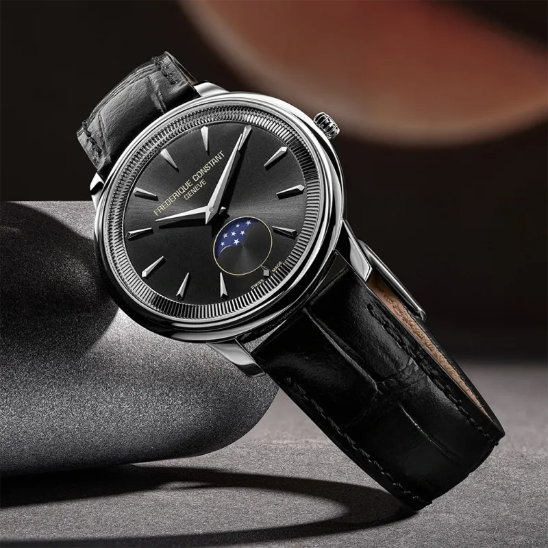 Frederique Constant Classics Moneta Moonphase - FC-206B3S6 - urmakerlarsen.no