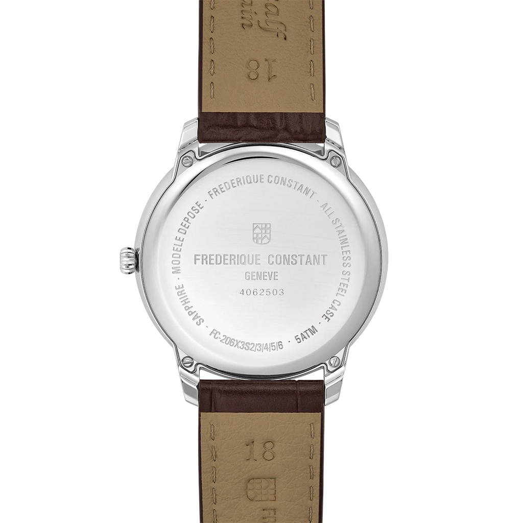 Frederique Constant Classics Moneta Moonphase - FC-206S3S6 - urmakerlarsen.no