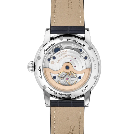 Frederique Constant Classics Power Reserve Big Date Manufacture - FC-735S3H6 - urmakerlarsen.no