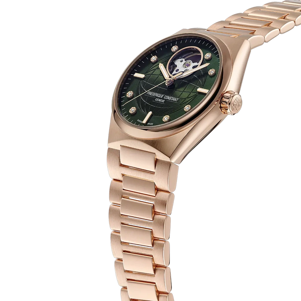 Frederique Constant Highlife Heart Beat - FC-310MPGRD2NH4B - urmakerlarsen.no