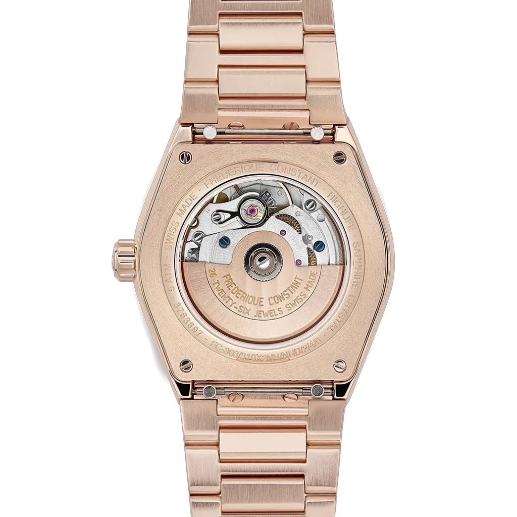 Frederique Constant Highlife Heart Beat - FC-310MPGRD2NH4B - urmakerlarsen.no