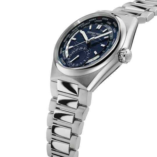 Frederique Constant Highlife Worldtimer Manufacture - FC-718N4NH6B - urmakerlarsen.no