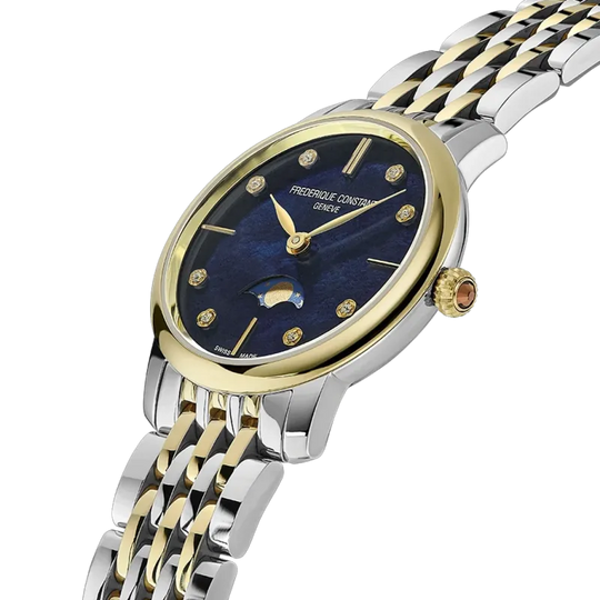 Frederique Constant Slimline Moonphase - FC-206MPND1S3B - urmakerlarsen.no