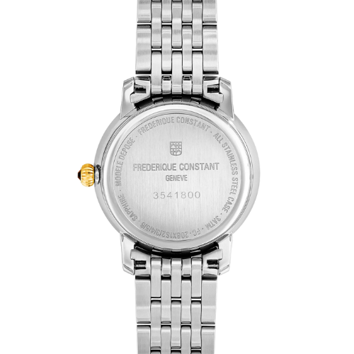 Frederique Constant Slimline Ladies Moonphase 30 mm - FC-206MPWD1S3B - Urmakerlarsen.no