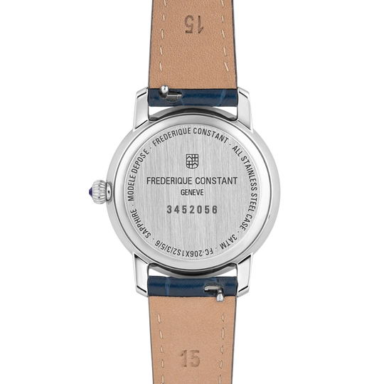 Frederique Constant Slimline Moonphase - FC-206SW1S6 - urmakerlarsen.no