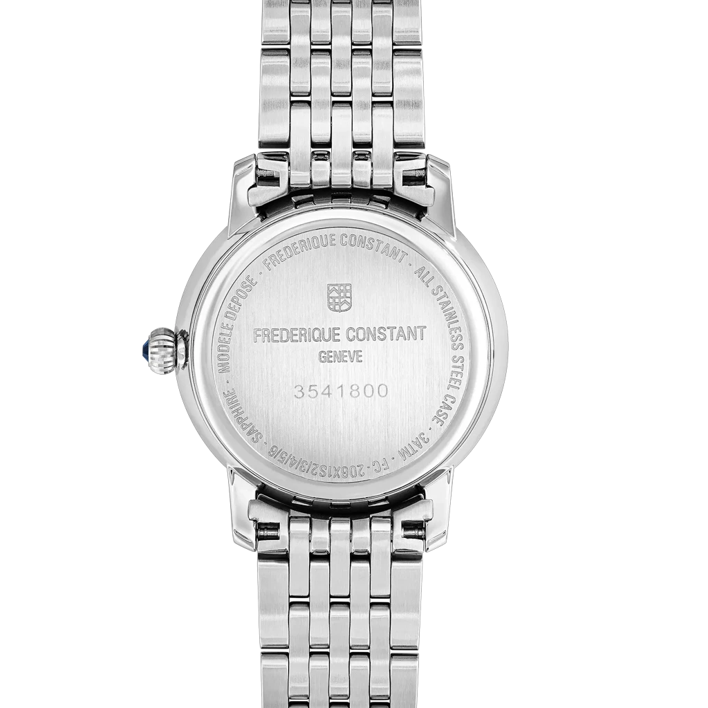 Frederique Constant Slimline Moonphase - FC-206MPWD1SD6B - urmakerlarsen.no