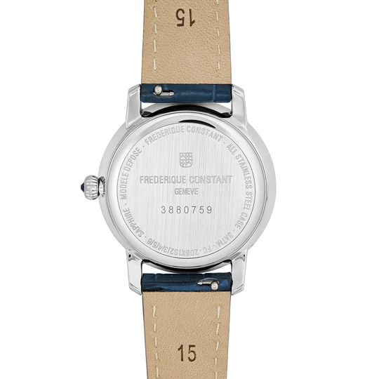 Frederique Constant Slimline Moonphase - FC-206MPND1S6 - urmakerlarsen.no