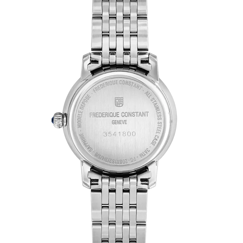 Frederique Constant Slimline Moonphase - FC-206MPWD1S6B - urmakerlarsen.no