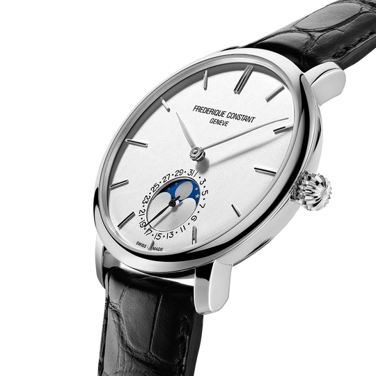 Frederique Constant Slimline Moonphase Manufacture - FC-705S4S6 - urmakerlarsen.no
