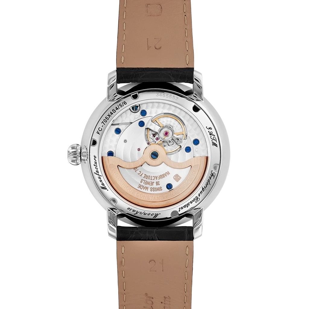 Frederique Constant Slimline Moonphase Manufacture - FC-705S4S6 - urmakerlarsen.no