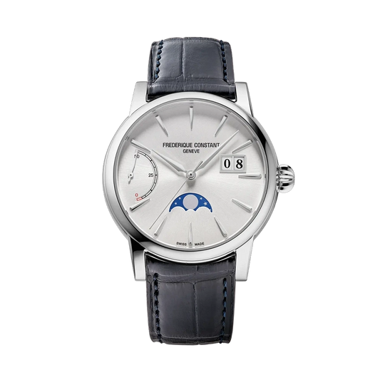 Frederique Constant Classics Power Reserve Big Date Manufacture - FC-735S3H6 - urmakerlarsen.no
