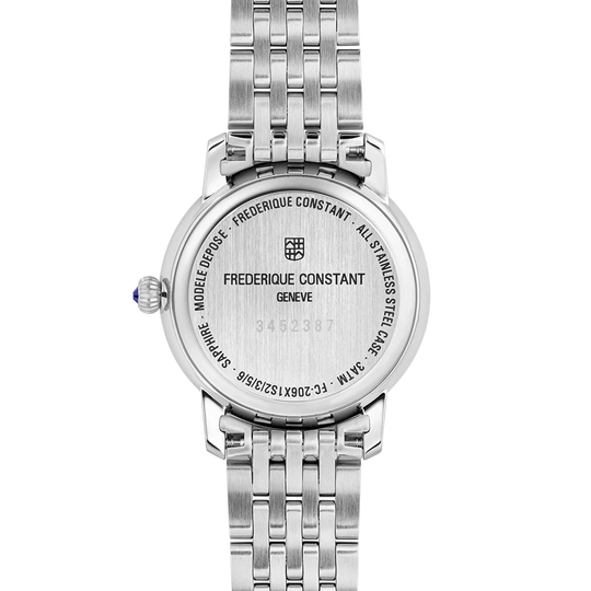 Frederique Constant Slimline Moonphase - FC-206SW1S6B - urmakerlarsen.no