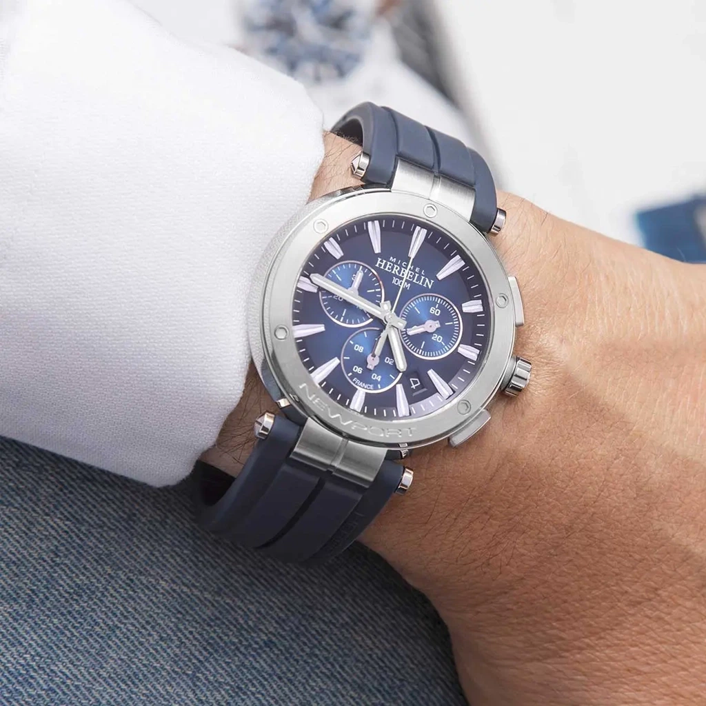 Herbelin Newport Chrono - 37688A35CB - urmakerlarsen.no