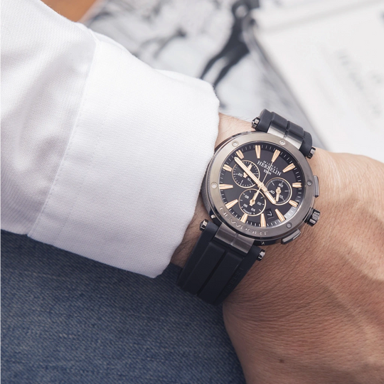 Herbelin Newport Chrono - 37688G33TCA - urmakerlarsen.no