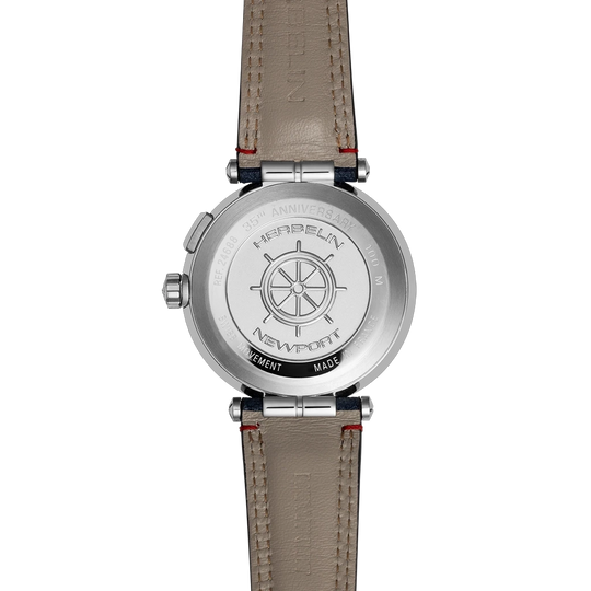 Herbelin Newport Mareograph 35th Anniversity 24688A15 herreklokke på 43 mm med maritimt design og quartzverk.