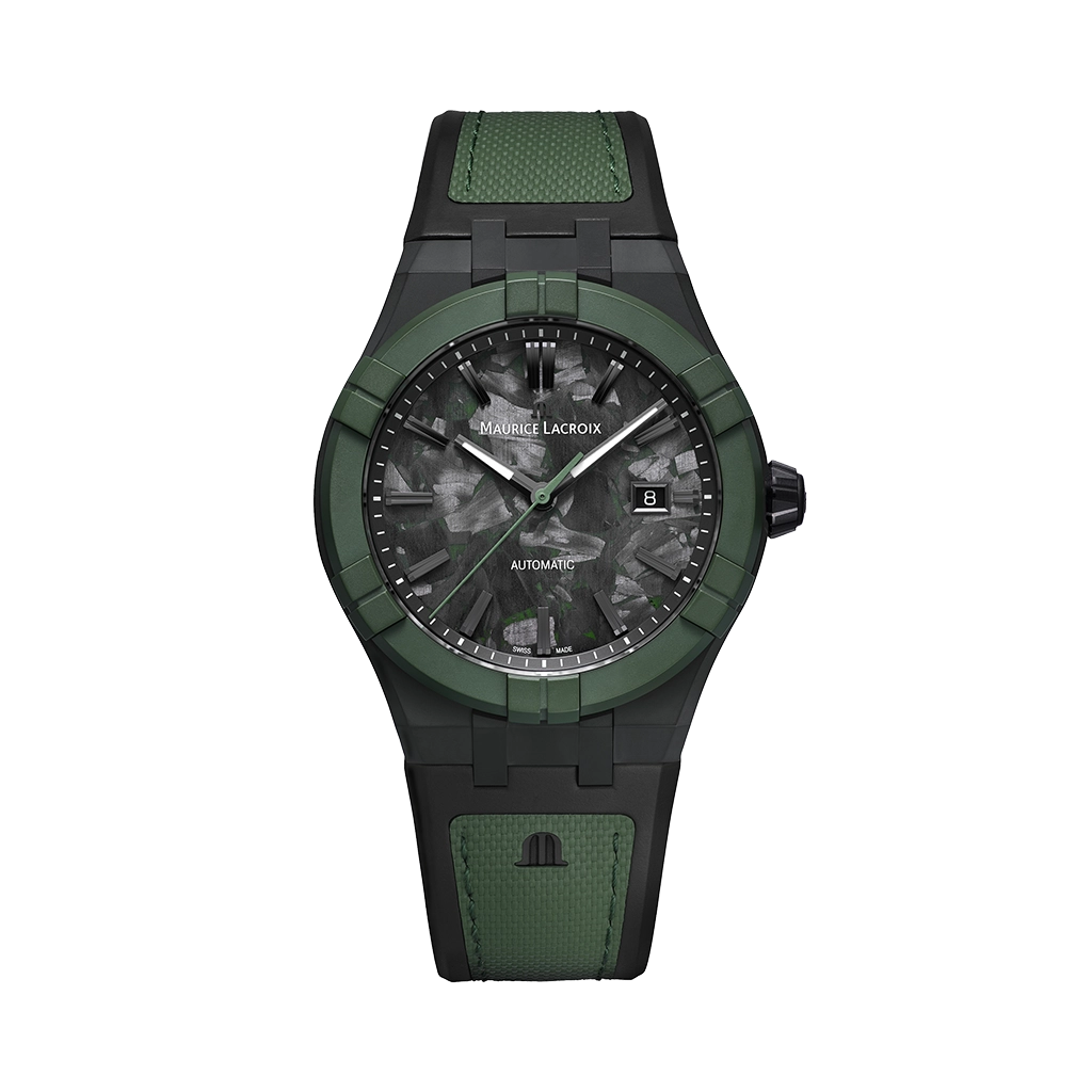 Maurice Lacroix Aikon-IC Frozen Carbon - AC6008-TTL50-630-2 - urmakerlarsen.no