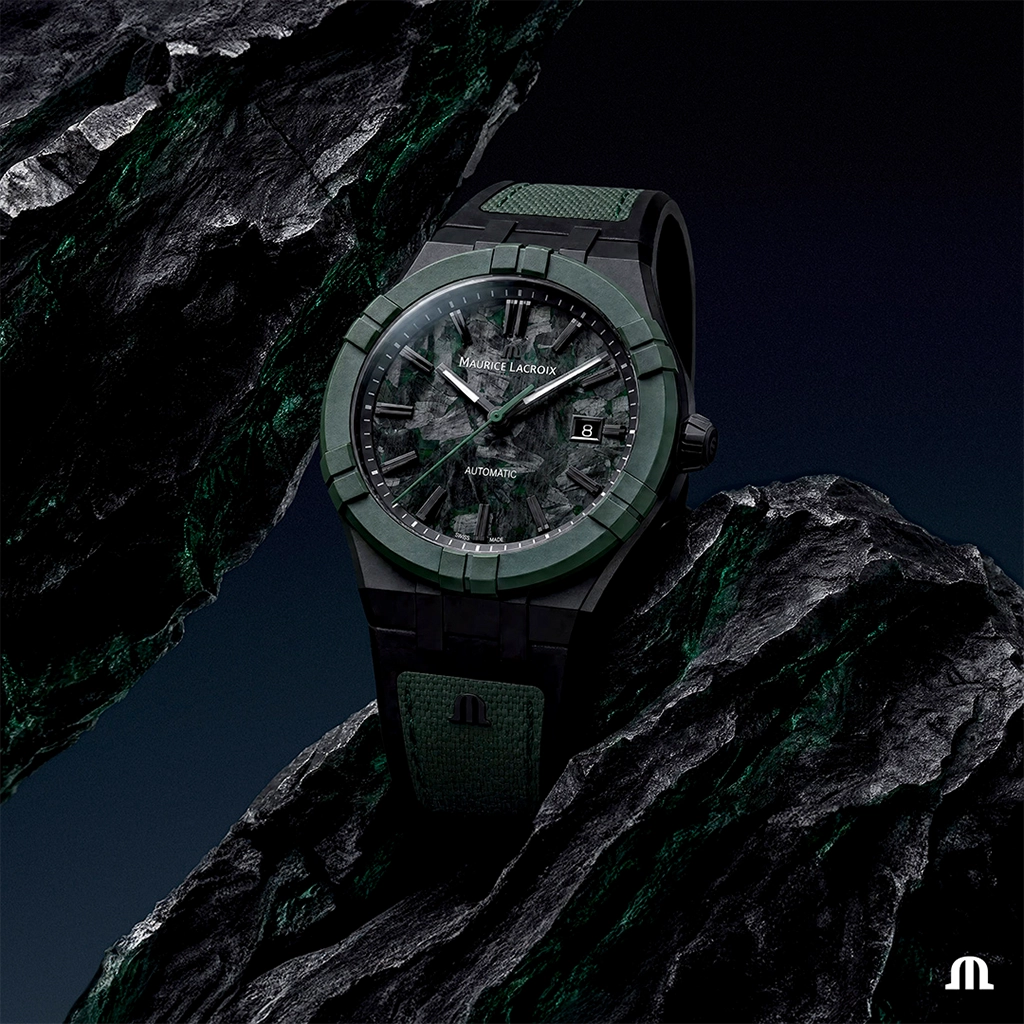 Maurice Lacroix Aikon-IC Frozen Carbon - AC6008-TTL50-630-2 - urmakerlarsen.no
