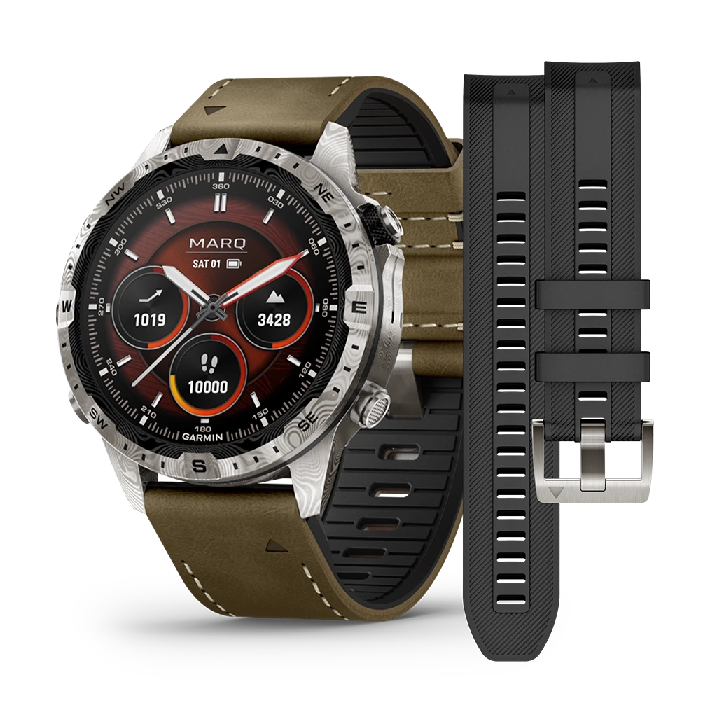 Garmin MARQ Adventurer (gen 2) Damascus steel edition - 010-03393-31- urmakerlarsen.no