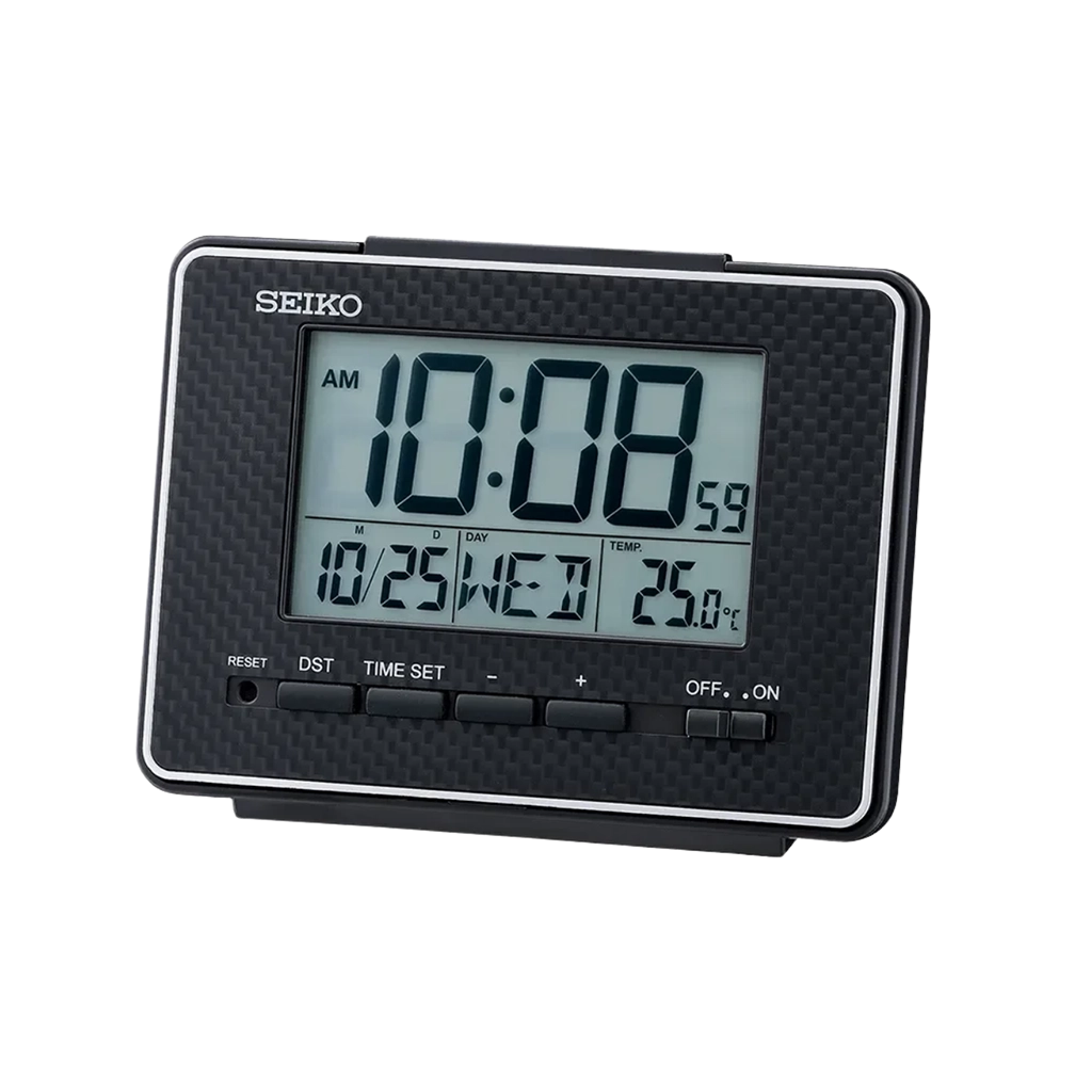 Seiko Alarm Clock QHL096K - urmakerlarsen.no