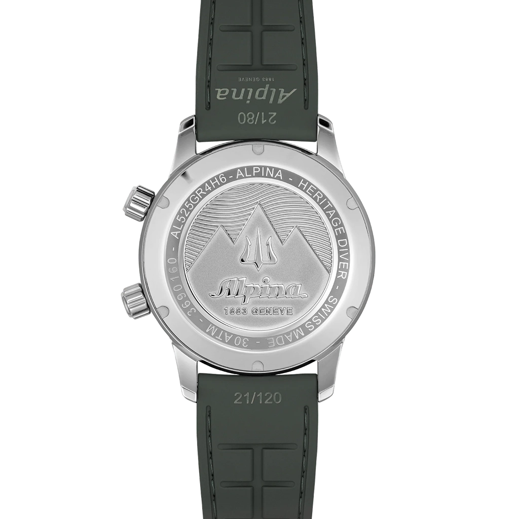 Alpina Heritage Diver 300 - AL-520GR4H6 - urmakerlarsen.no