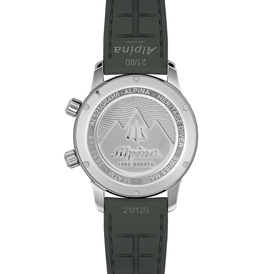 Alpina Heritage Diver 300 - AL-520GR4H6 - urmakerlarsen.no