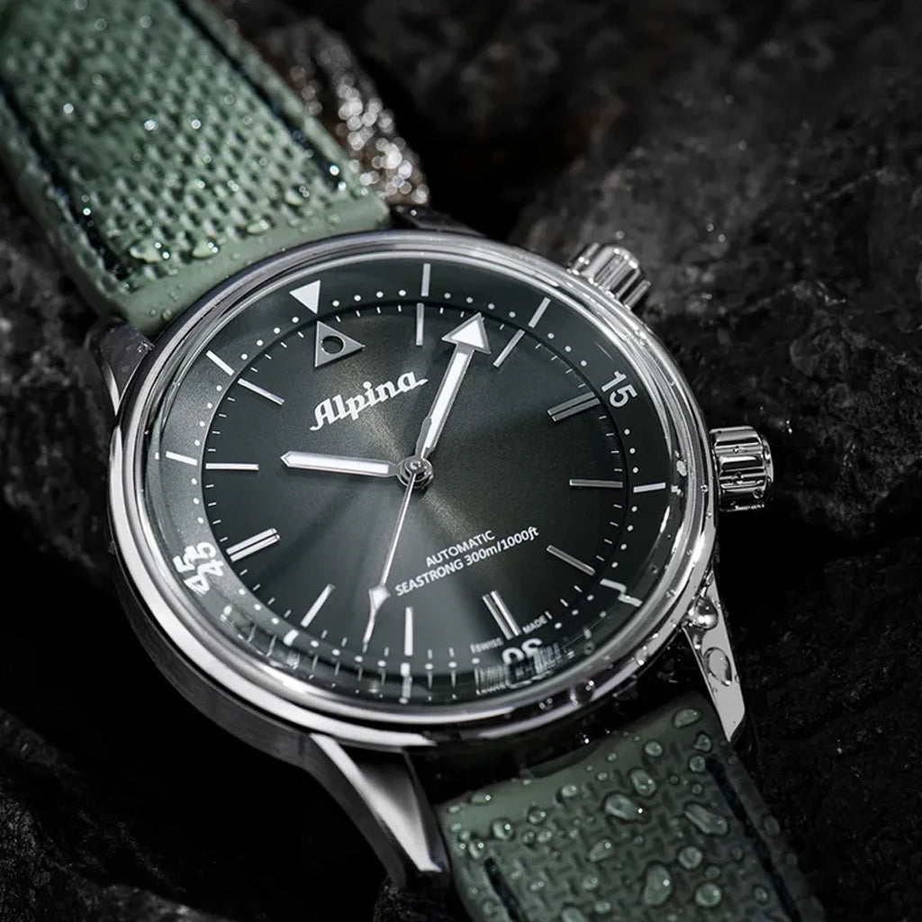 Alpina Heritage Diver 300 - AL-520GR4H6 - urmakerlarsen.no