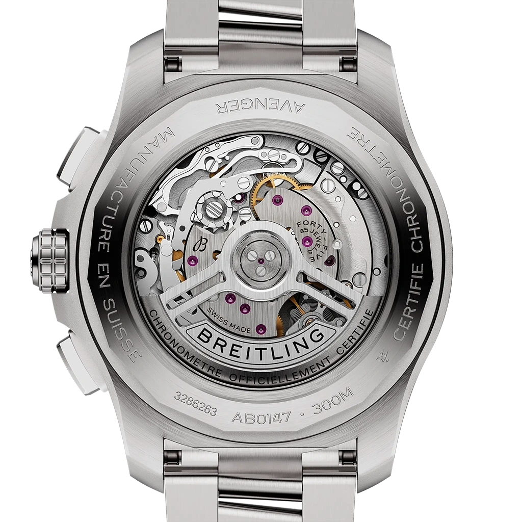 Breitling Avenger B01 Chronograph 44 - AB0147101C1A1 - urmakerlarsen.no