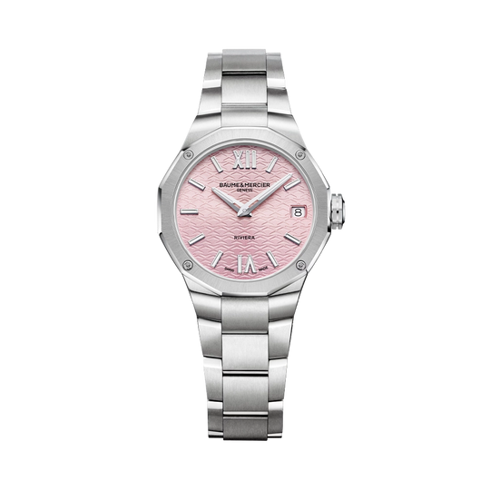 Baume & Mercier Riviera - Rosa sløyfe - 10812 - urmakerlarsen.no