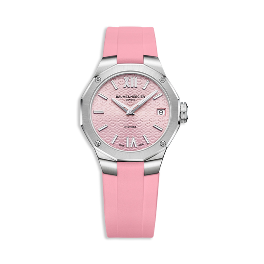 Baume & Mercier Riviera - Rosa sløyfe - 10812 - urmakerlarsen.no