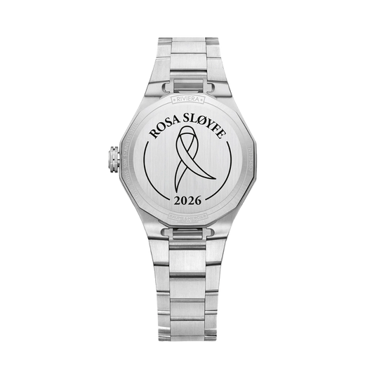 Baume & Mercier Riviera - Rosa sløyfe - 10812 - urmakerlarsen.no