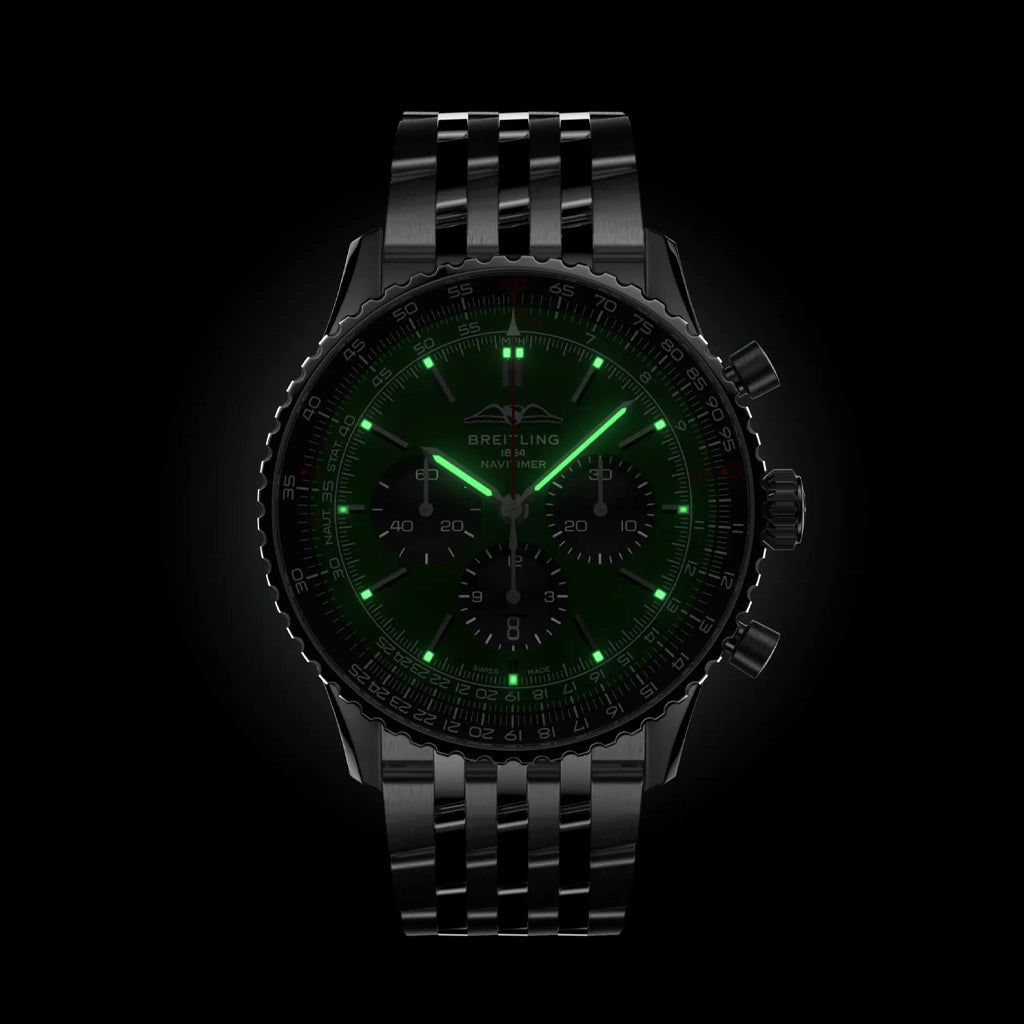 Breitling Navitimer B01 Chronograph 46 - AB0137241L1A1 - urmakerlarsen.no