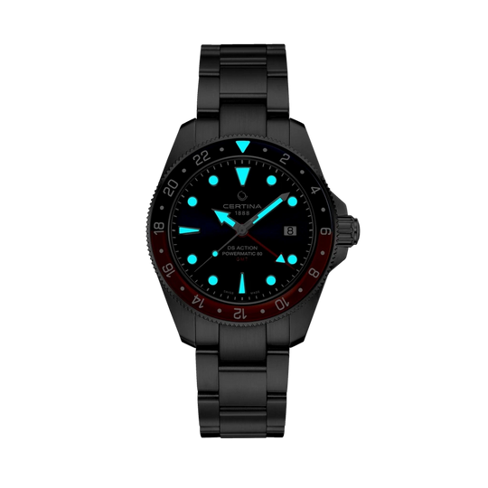 Certina DS Action GMT Powermatic 80 - C032.929.11.041.00 - urmakerlarsen.no