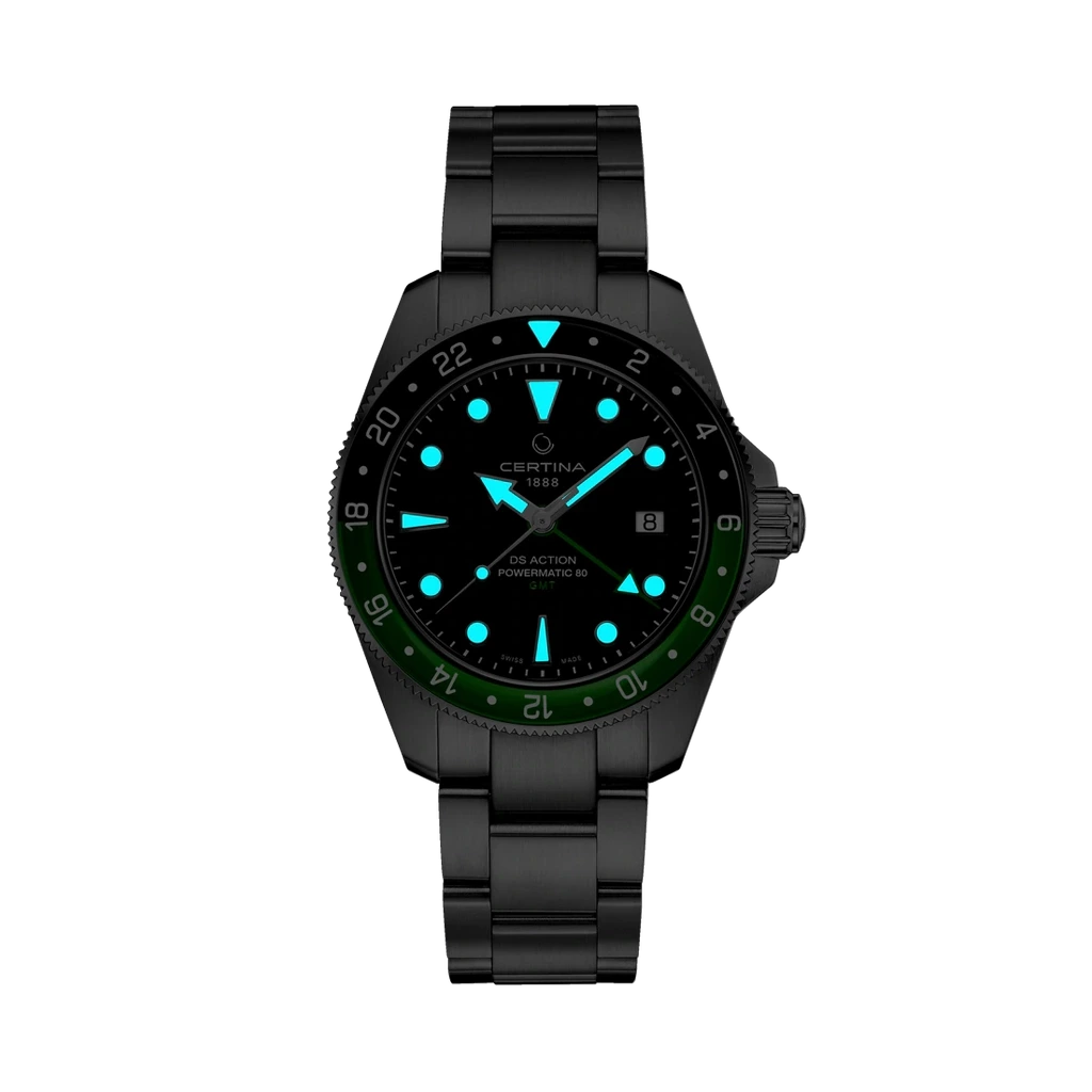Certina DS Action GMT Powermatic 80 - C032.929.11.051.00 - urmakerlarsen.no