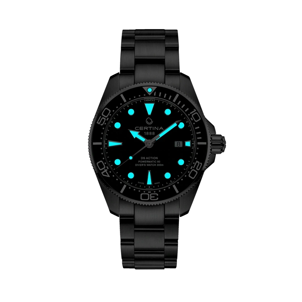 Certina DS Action Diver Powermatic 80 -  C032.607.11.091.00 - urmakerlarsen.no