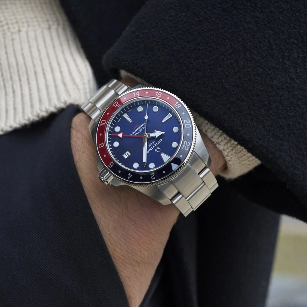 Certina DS Action GMT Powermatic 80 - C032.929.11.041.00 - urmakerlarsen.no
