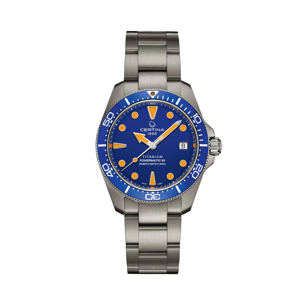 Certina DS Action Diver 38 Titanium - C048.807.44.041.00 - urmakerlarsen.no